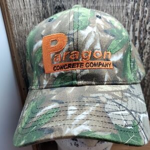 Paragon Concrete Company Realtree Camo Adjustable Strapback Baseball Hat Cap OS